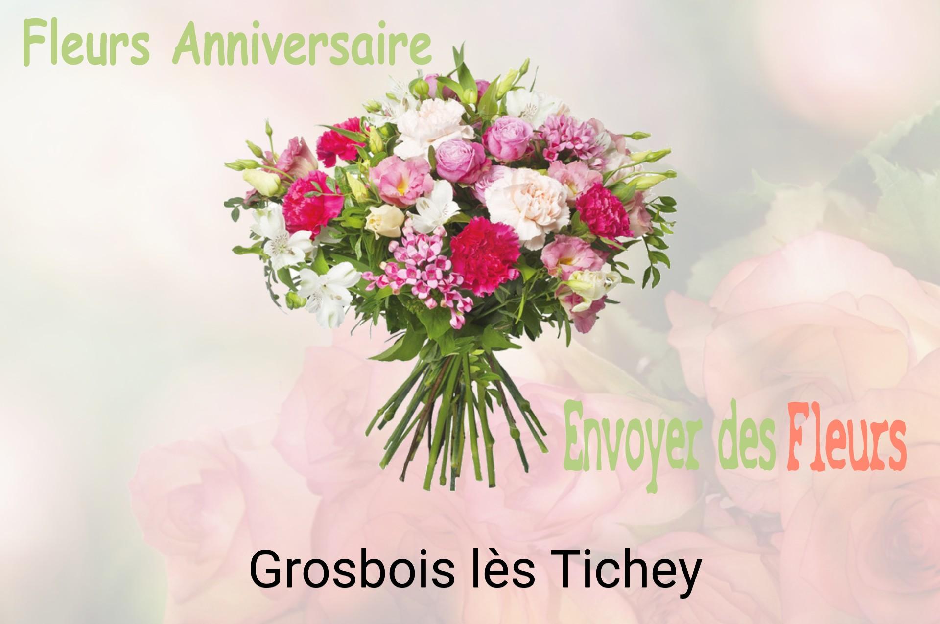 Bouquet de fleurs d’anniversaire livré à Grosbois-lès-Tichey